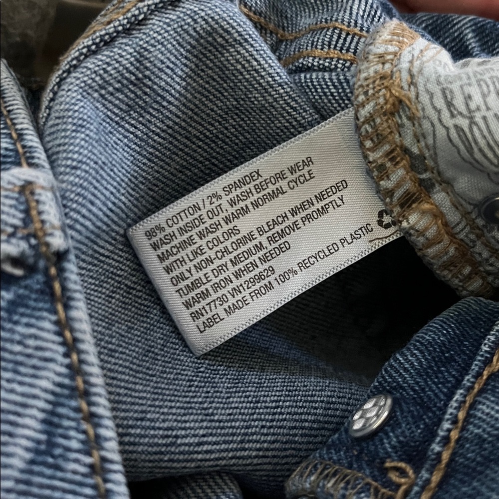 Target Distressed Blue Jeans - Picture 3 of 3